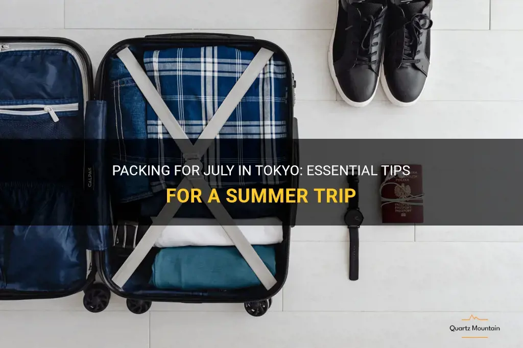 tokyo in july what to pack