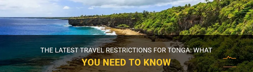tonga travel restrictions