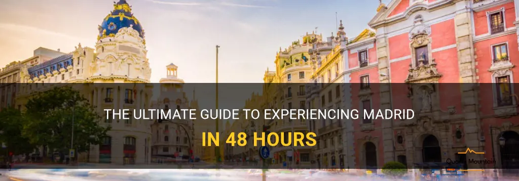 top things to do in madrid in 2 days