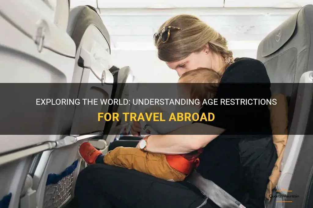 travel abroad age restriction