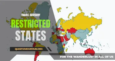 The Latest Travel Advisory: Restricted States for Your Next Trip