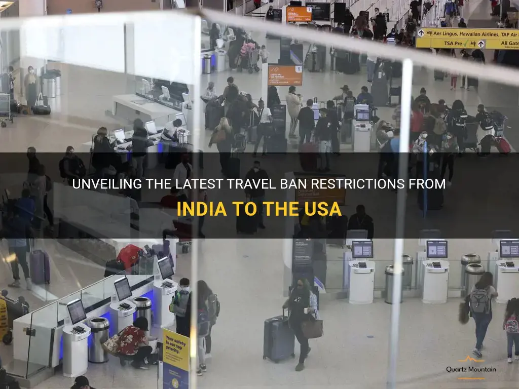 travel ban restrictions from india to usa