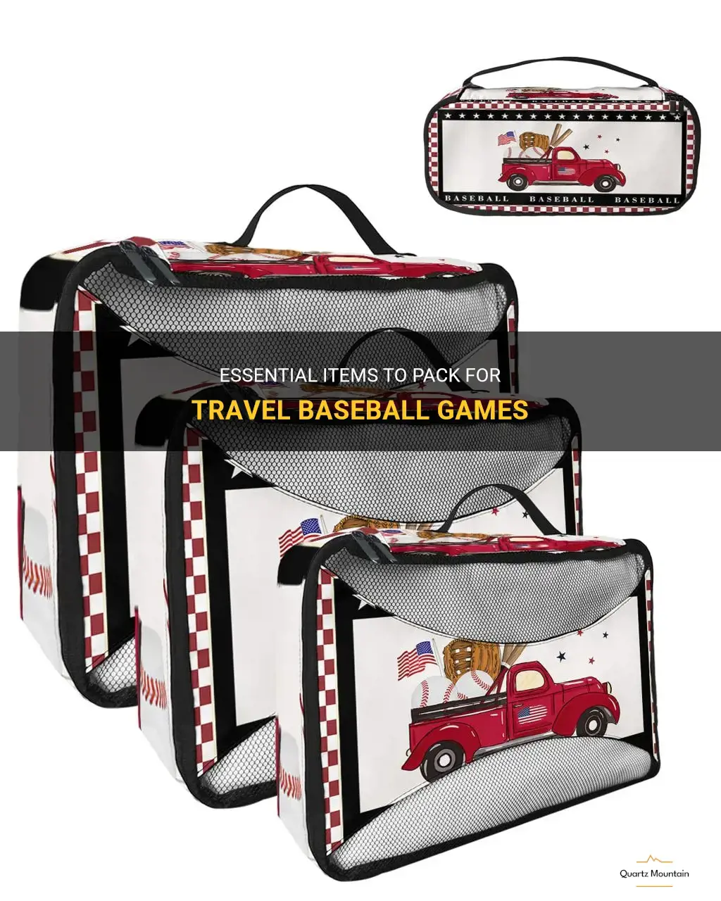 travel baseball what to pack