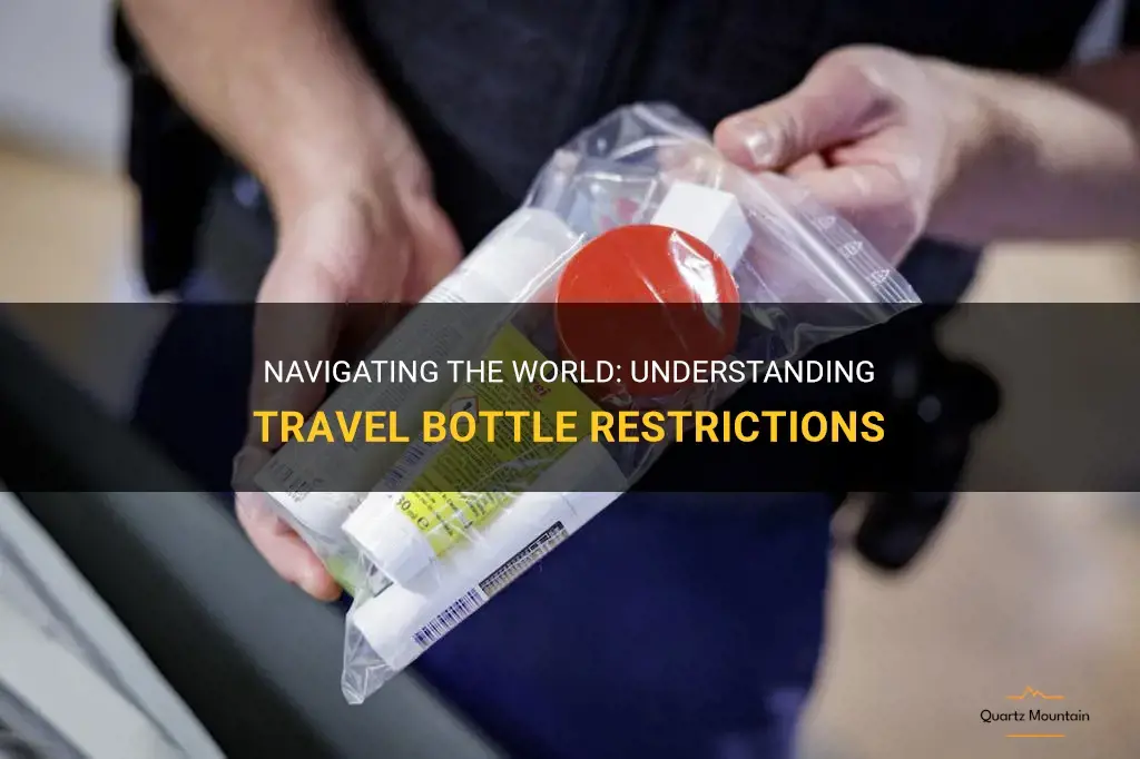 travel bottle restrictions