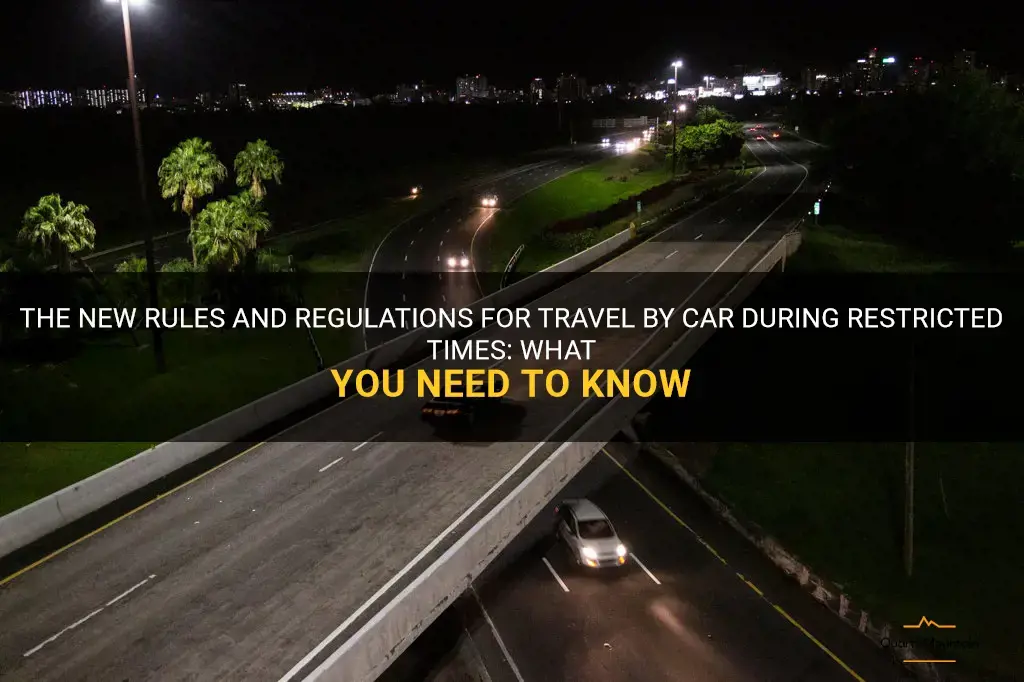 travel by car restriction