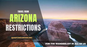 Travel from Arizona: Current Restrictions and Guidelines