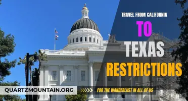 Navigating Travel Restrictions: California to Texas Journey Guidelines Explored