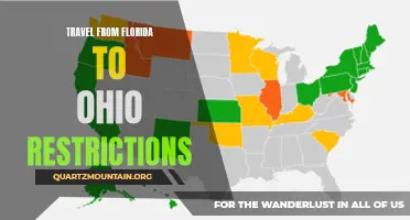 The Travel Restrictions When Going from Florida to Ohio