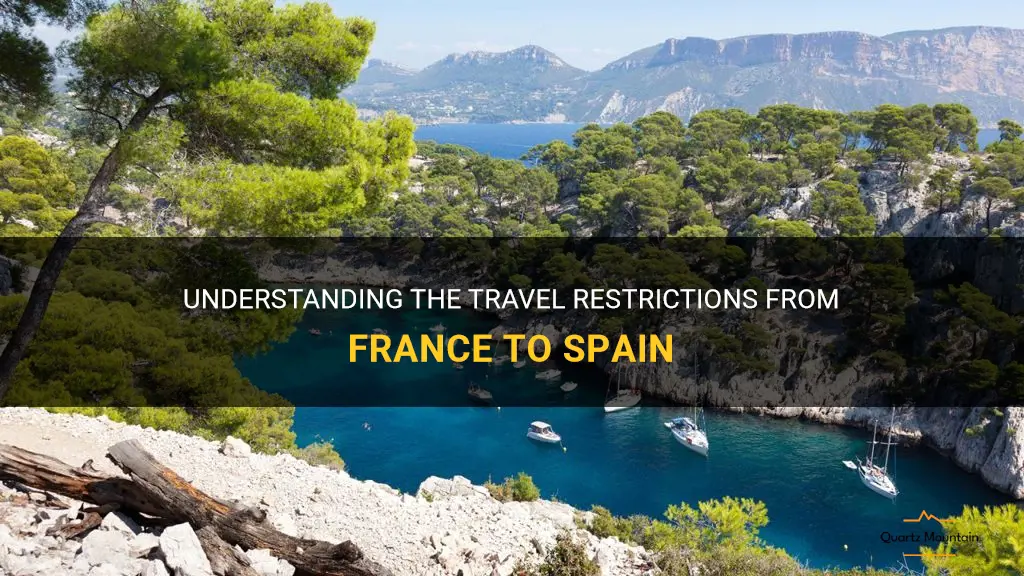 travel from france to spain restrictions
