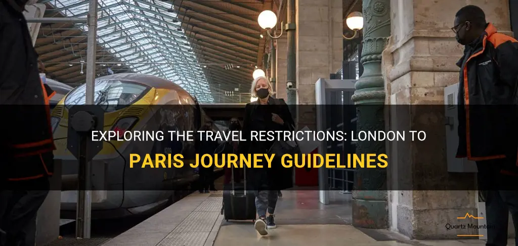 travel from london to paris restrictions