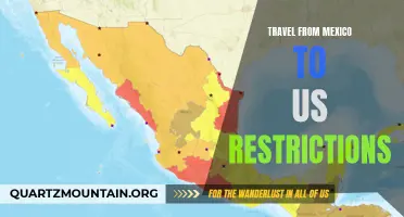 Border Crossing: Exploring Travel Restrictions from Mexico to the US
