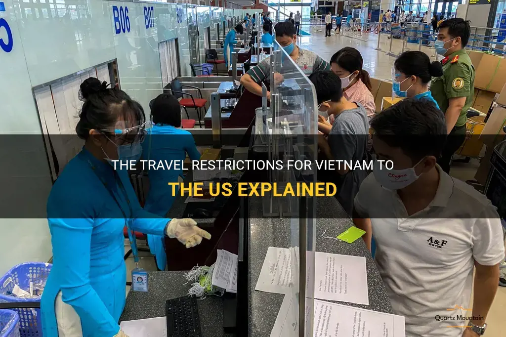 travel from vietnam to us restrictions