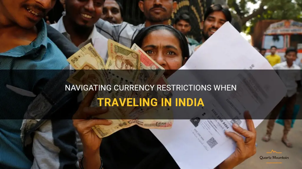 travel india currency restrictions