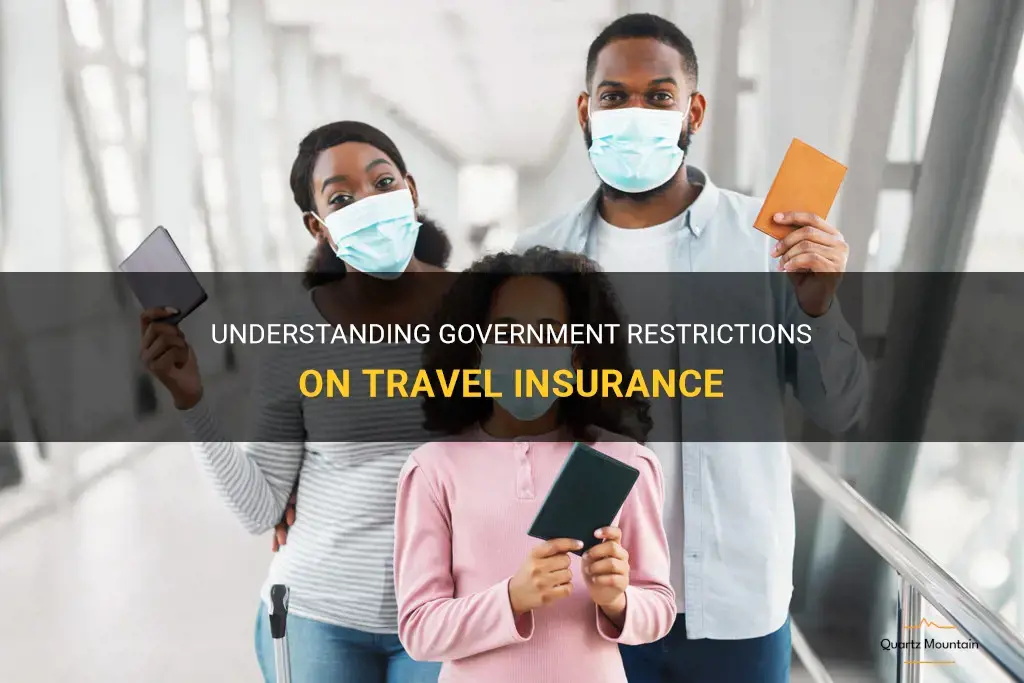 travel insurance government restrictions
