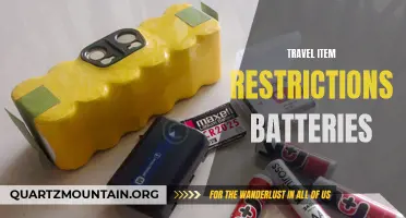 Your Guide to Battery Restrictions When Traveling