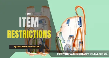 The Essential Guide to Travel Item Restrictions: What You Need to Know