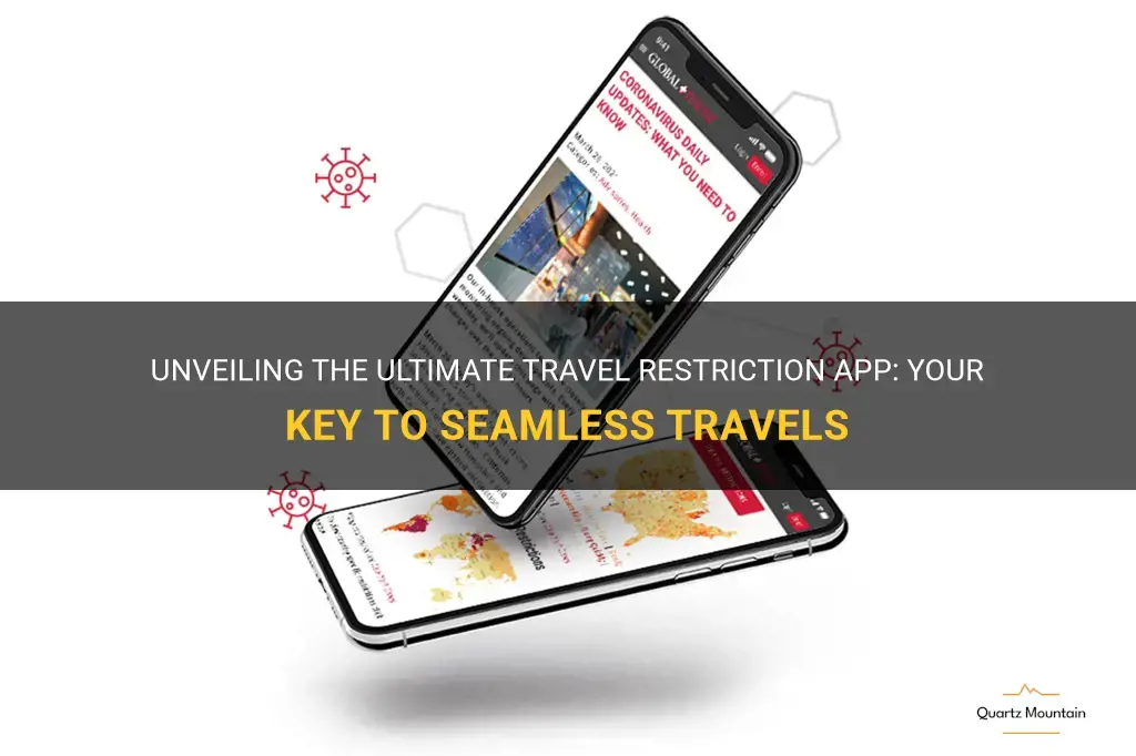 travel restriction app