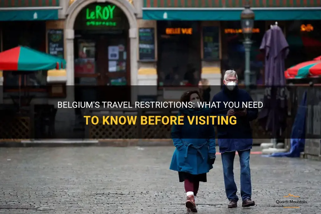 travel restriction belgium