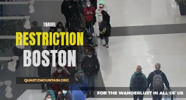 Exploring Travel Restrictions in Boston: What You Need to Know