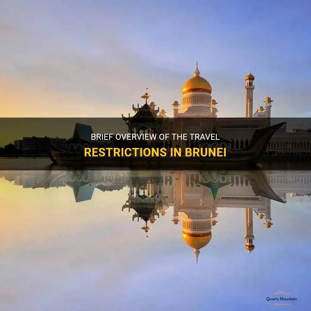 brunei travel restrictions 2023