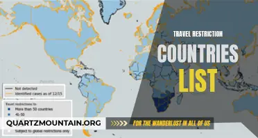 Navigating the Current Travel Restriction Countries: Your Comprehensive Guide