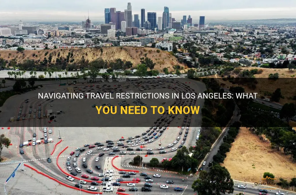 travel restriction in los angeles
