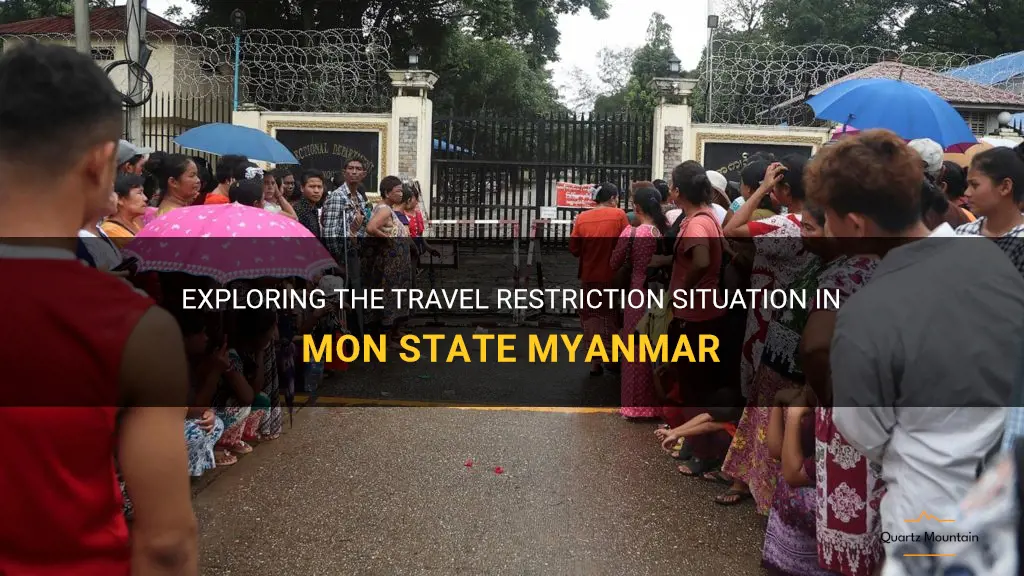 travel restriction in mon state myanmar