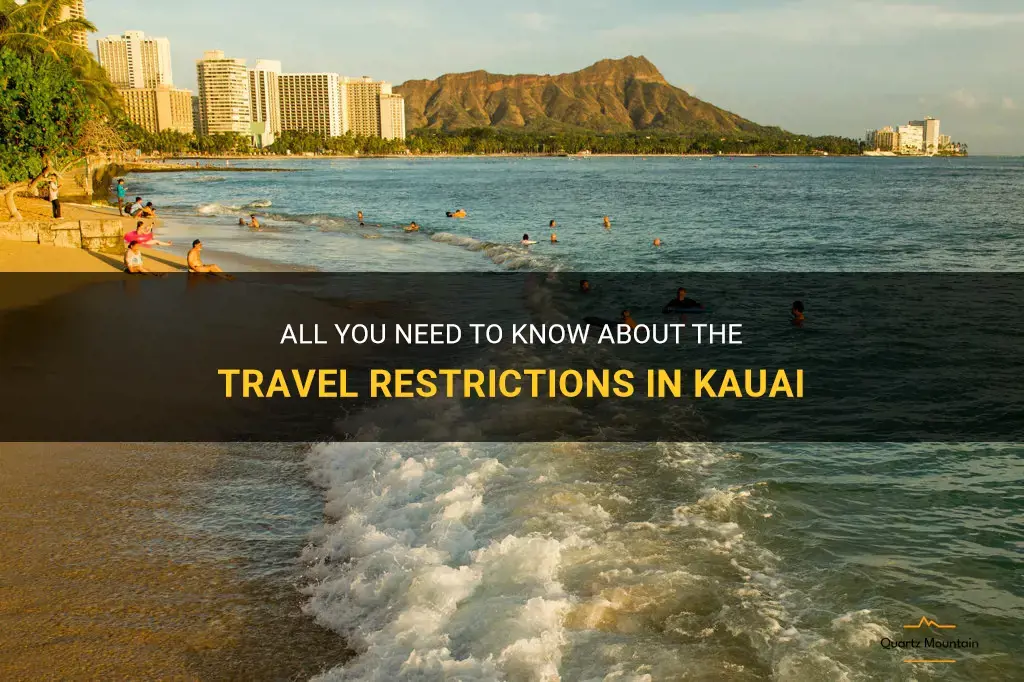 travel restriction kauai