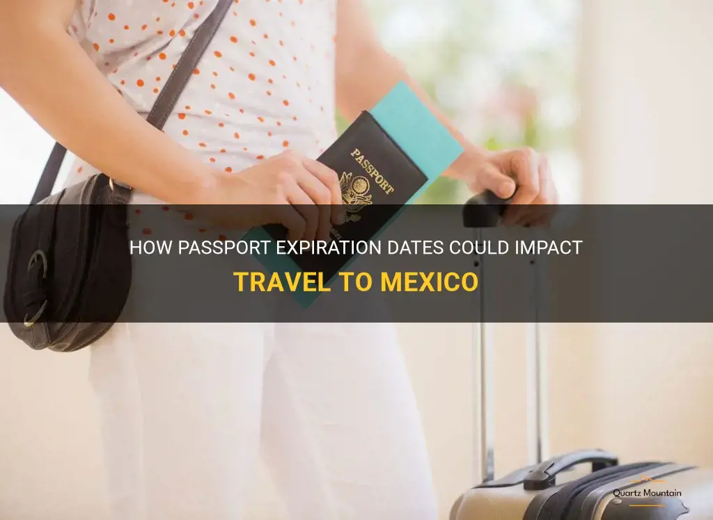 travel restriction mexico based on when passport expires