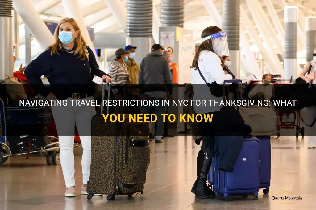 travel restriction nyc for thanksgiving