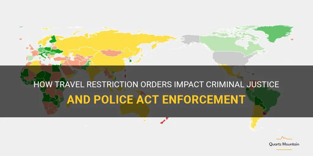 travel restriction orders criminal justice and police act