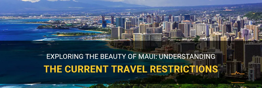 travel restriction to maui