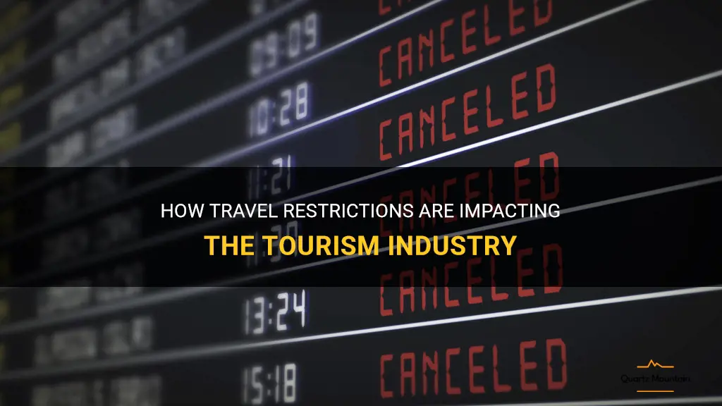 travel restrictions affecting tourism