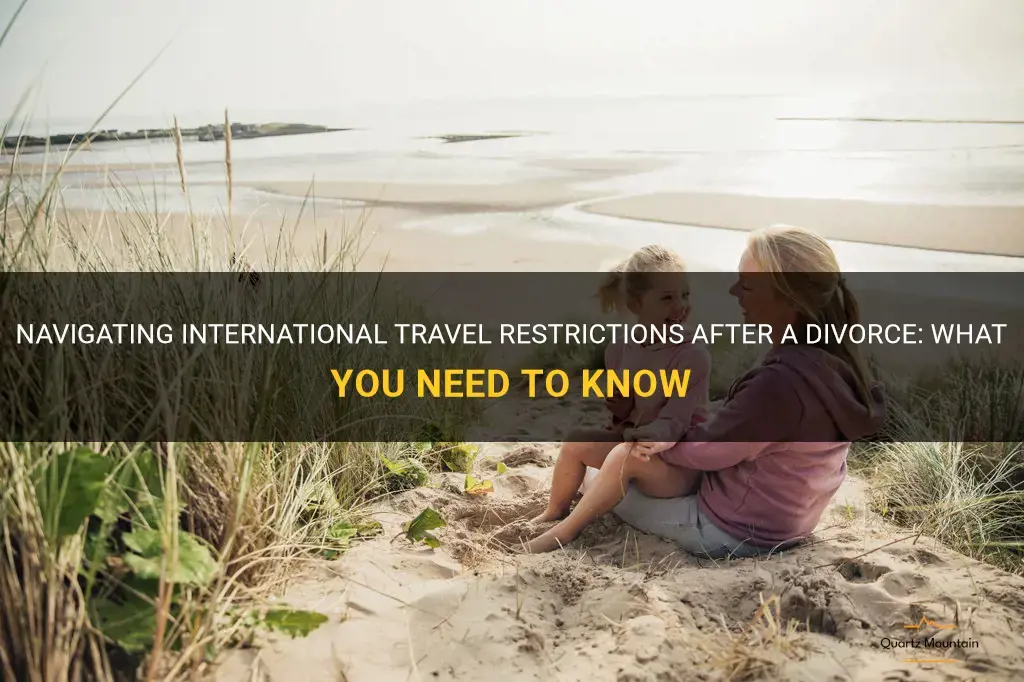 travel restrictions after divorce