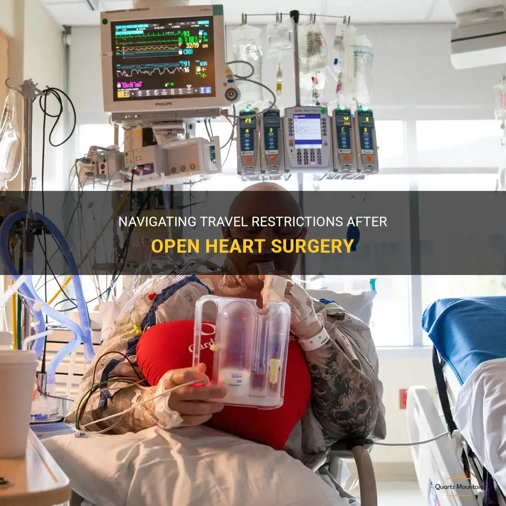travel restrictions after open heart surgery
