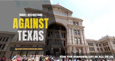 Exploring the Impact of Travel Restrictions Imposed on Texas