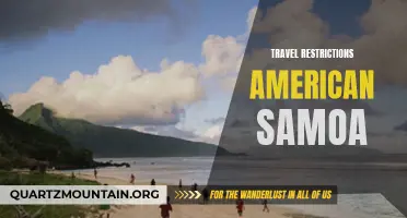 Exploring the Travel Restrictions in American Samoa: What You Need to Know