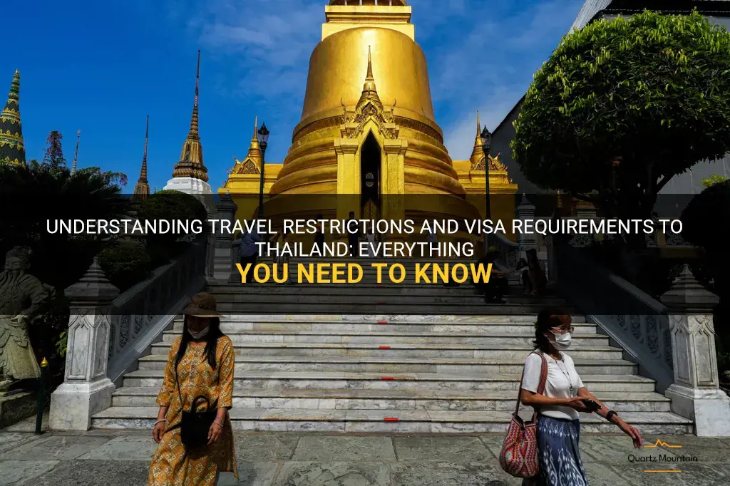 travel restrictions and visa requirements to thailand