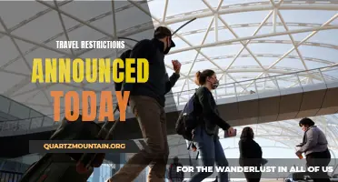 Latest Travel Restrictions Announced Today: What You Need to Know
