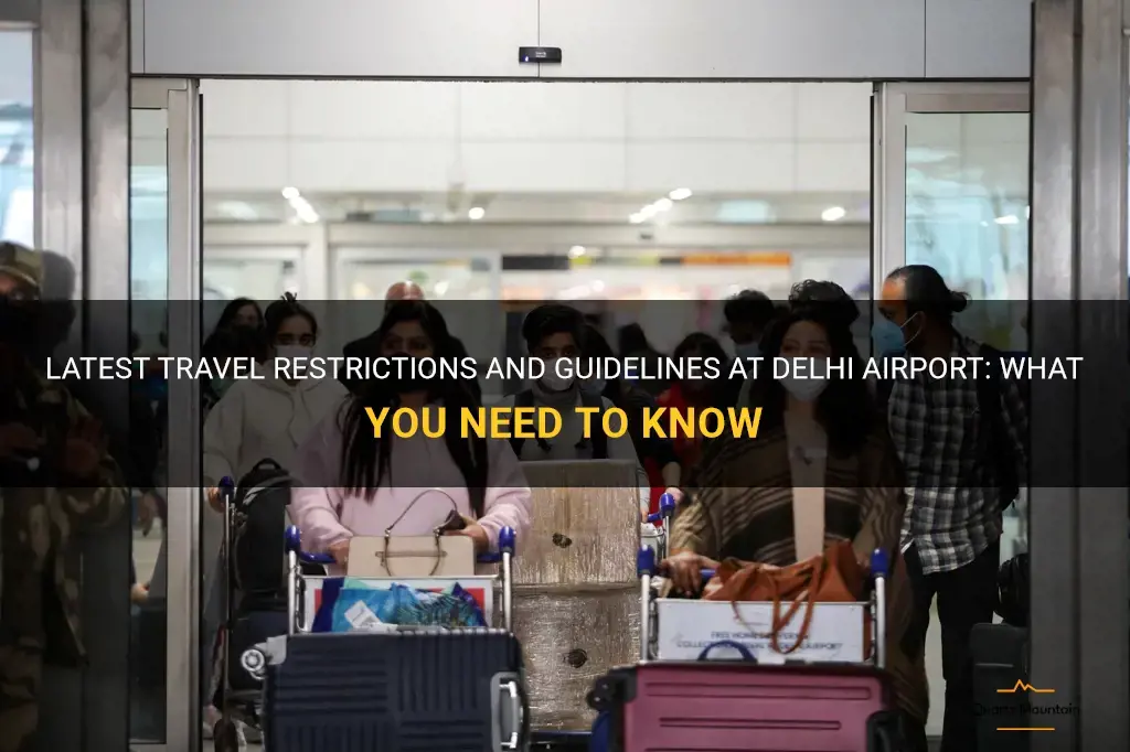 travel restrictions at delhi airport
