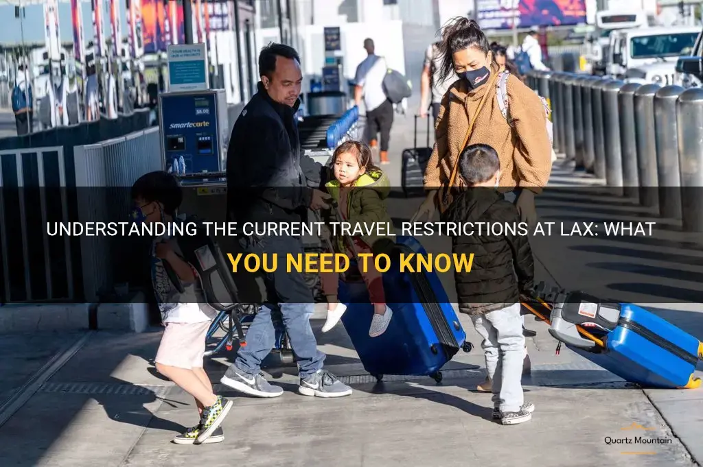 travel restrictions at lax
