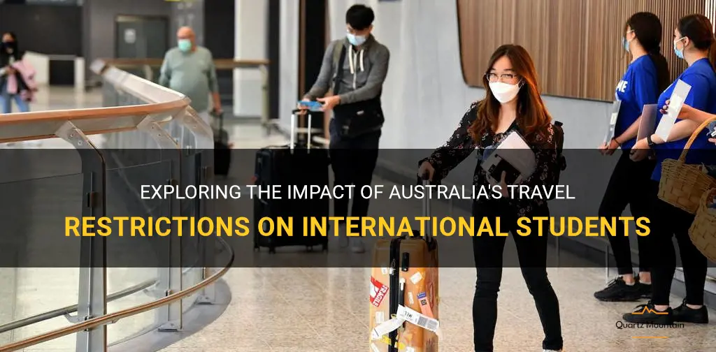 travel restrictions australia international students