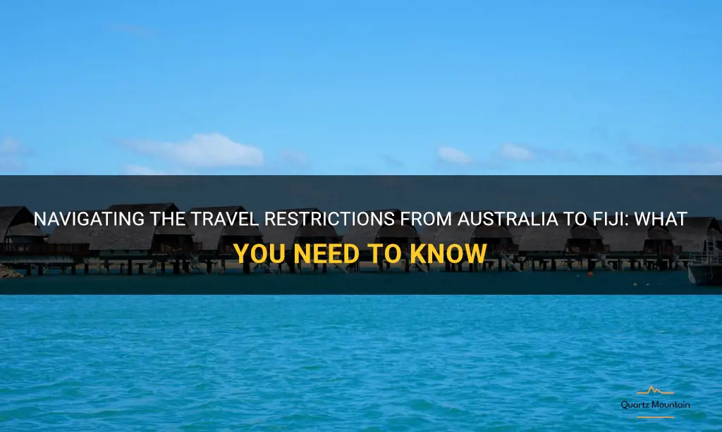 travel restrictions australia to fiji