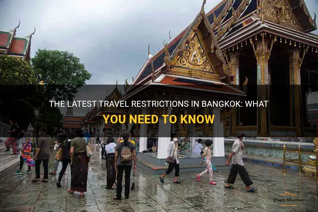 travel restrictions bangkok