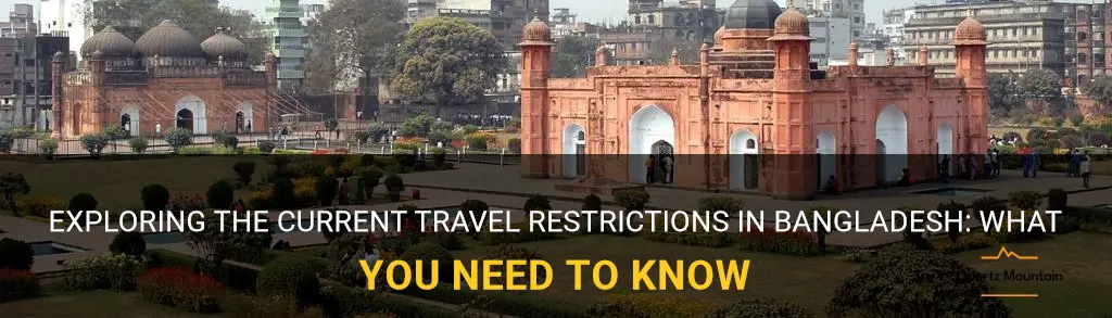 travel restrictions bangladesh