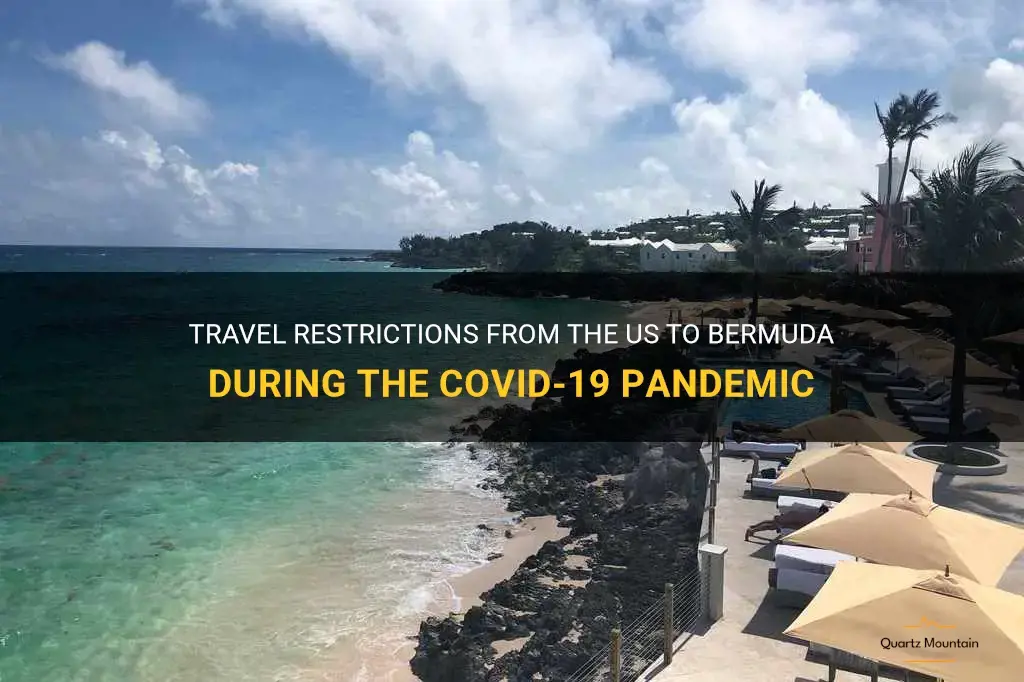 travel restrictions bermuda from us