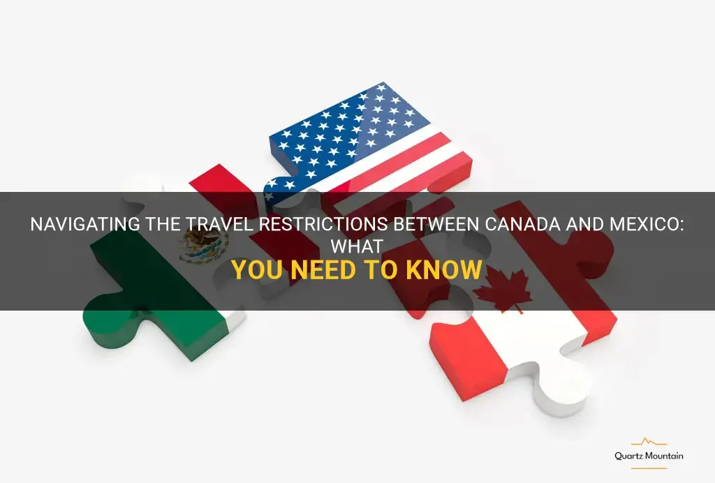 travel restrictions between canada and mexico