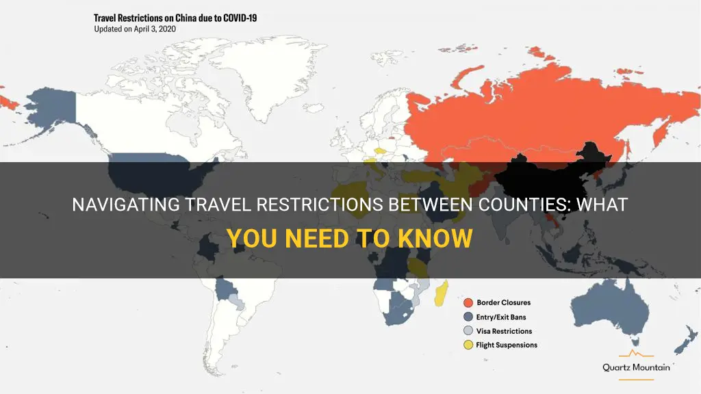 travel restrictions between counties