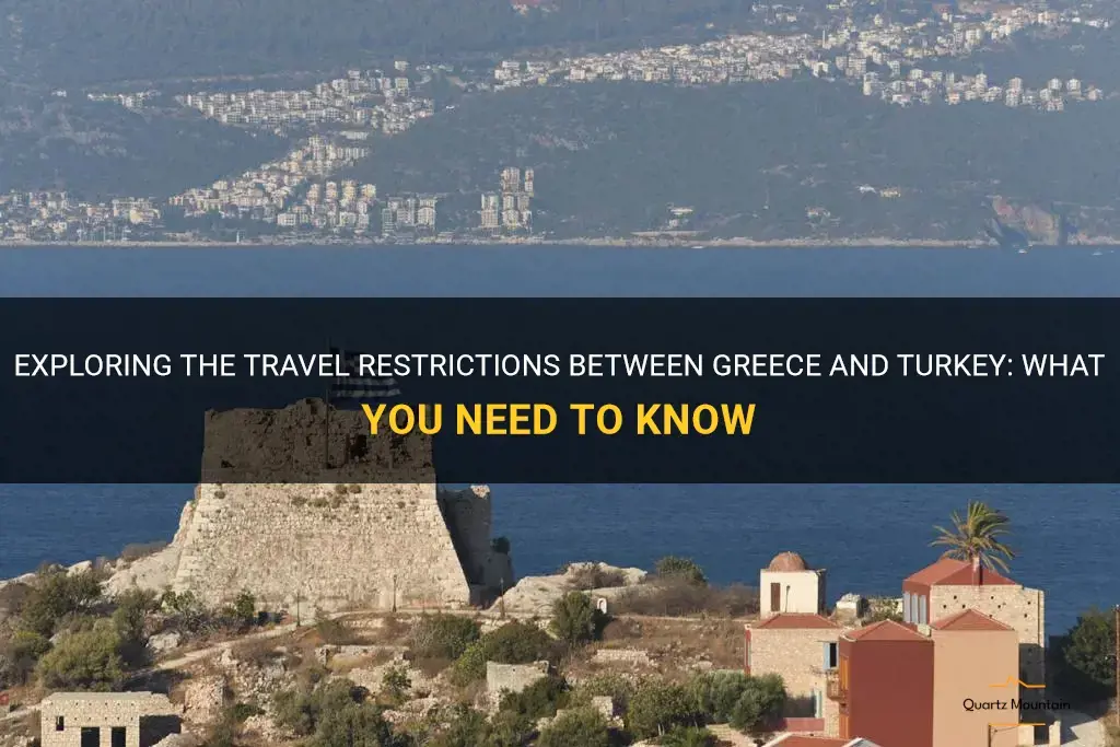 travel restrictions between greece and turkey