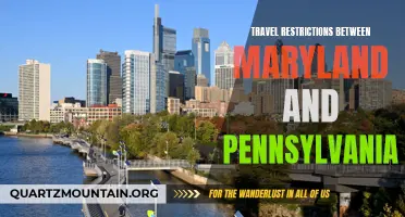 Understanding the Travel Restrictions Between Maryland and Pennsylvania: What You Need to Know Before Planning Your Trip